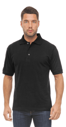 Рубашка ПОЛО черная – 1