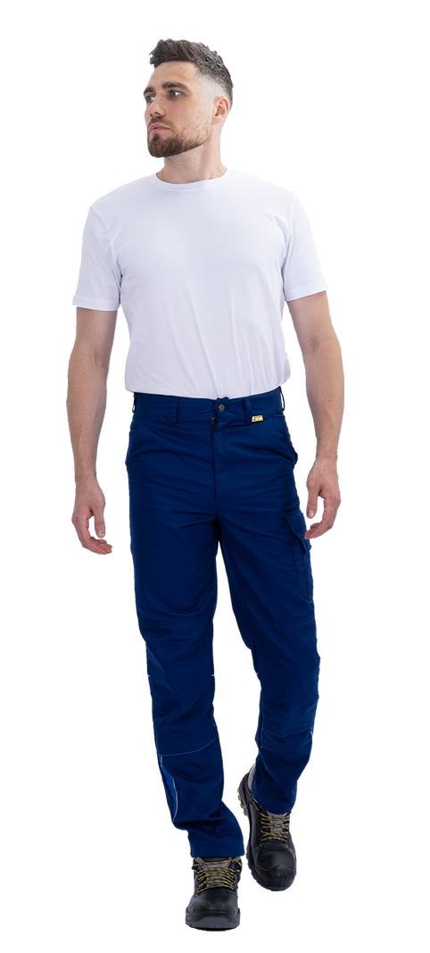 Брюки GT летние, синий-василек – 1