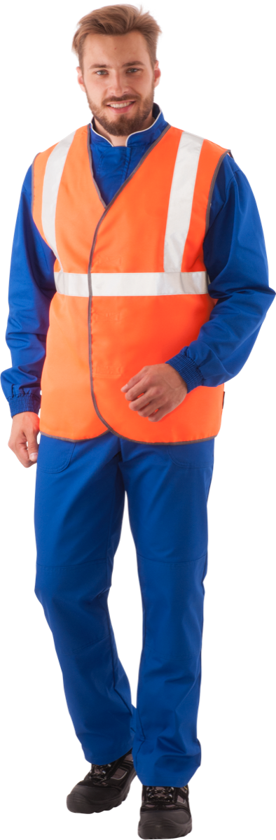 Жилет ГОСТ сигнальный – 1