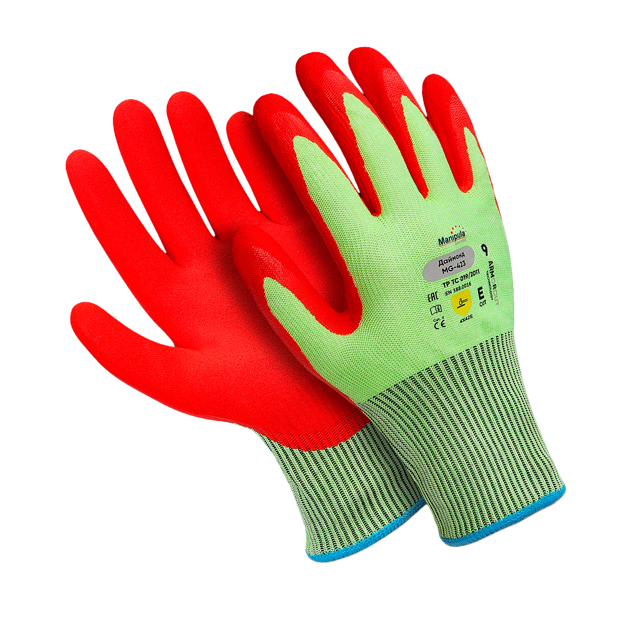 Перчатки ДАЙМОНД (MG-423), Armorcut Technology, нитрил частичный, оверлок – 1