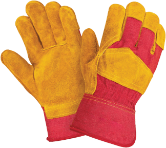 Перчатки СИБИРЬ, (0112-11-RU), спилок, х/б, жесткий манжет, подкладка – 1