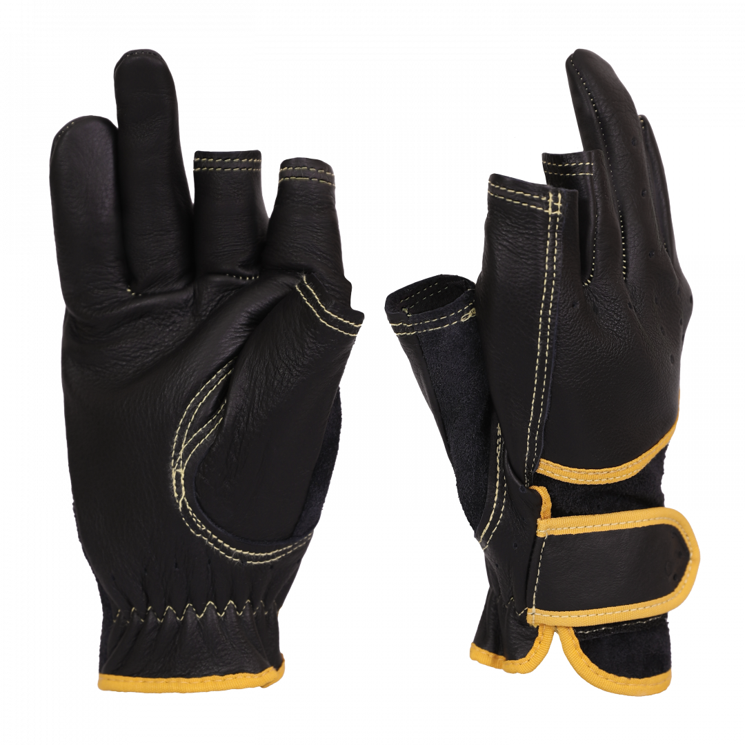 Перчатки АМПАРО™ ВИБРОСТАТ®-02, (6202/4177хх), кожа, AirGel®, манжета Велкро – 1