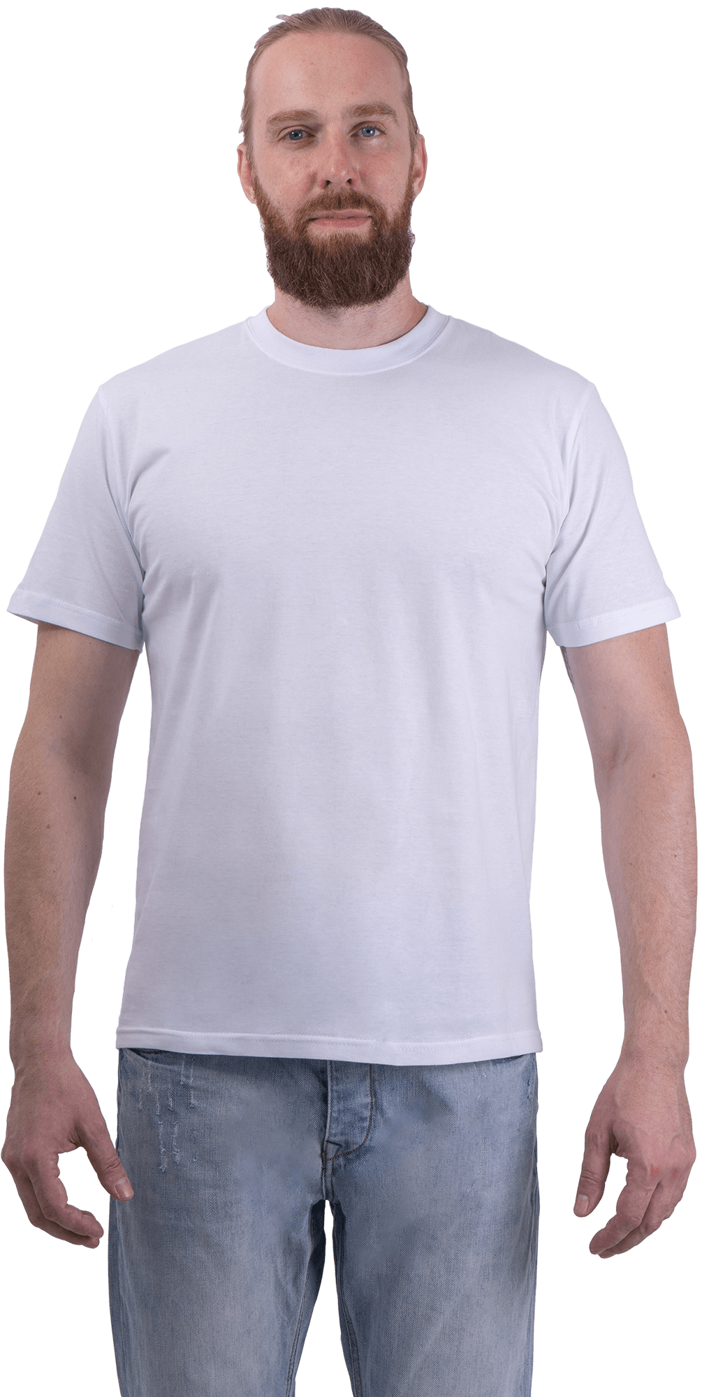 Футболка короткий рукав 160 г/м2, белая – 1