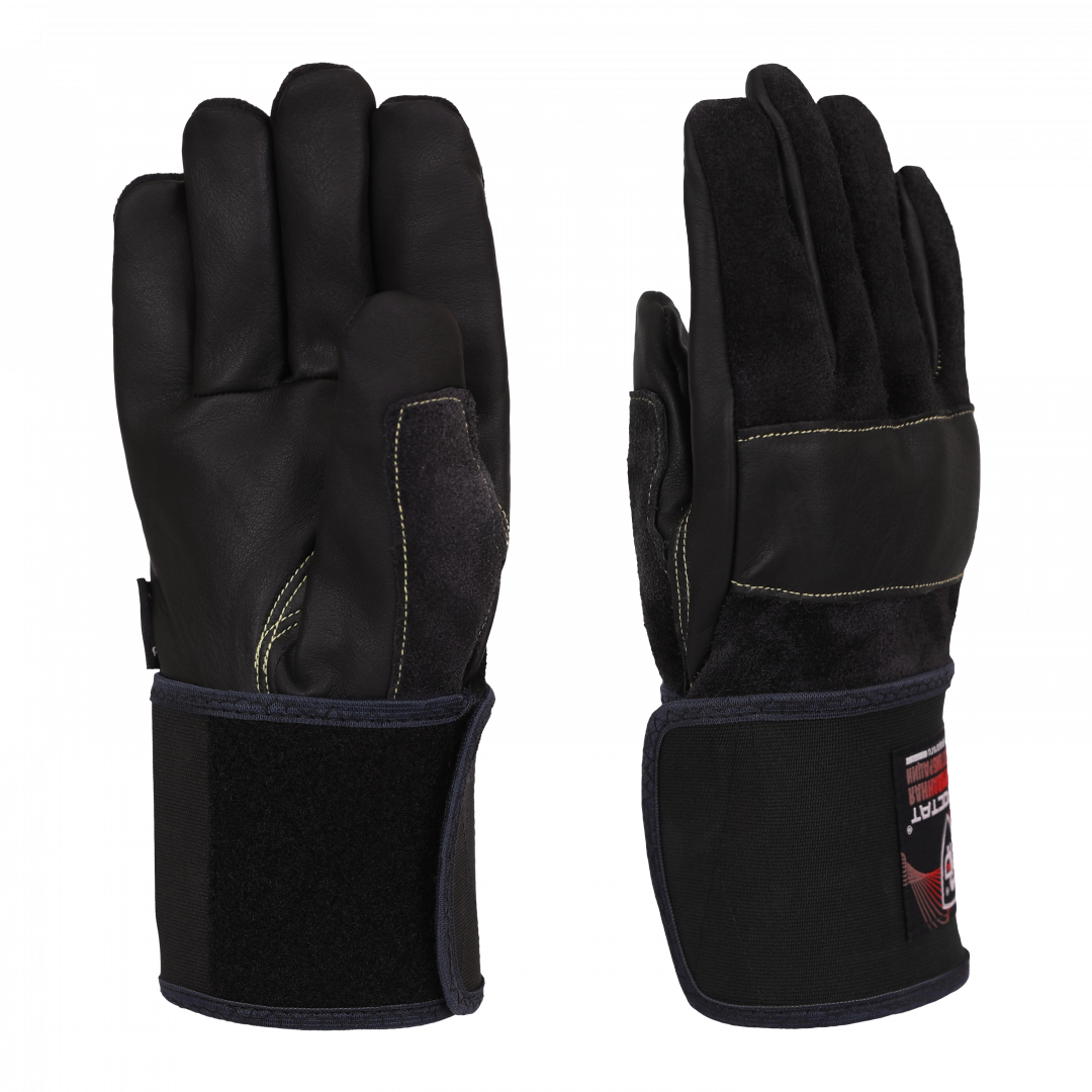 Перчатки АМПАРО™ ВИБРОСТАТ®-01, (6201/417712), кожа, AirGel®, манжета Велкро – 1