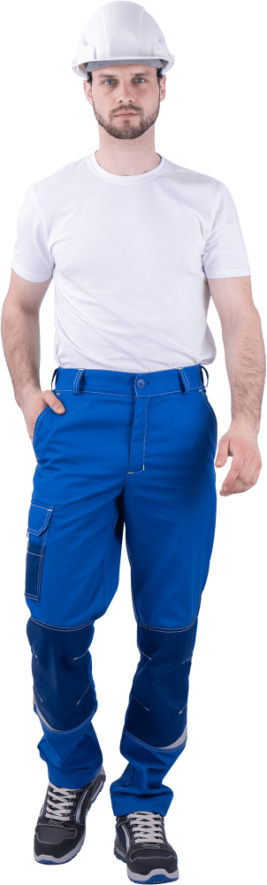 Брюки ТУРБО SAFETY летние, василек-синий – 1