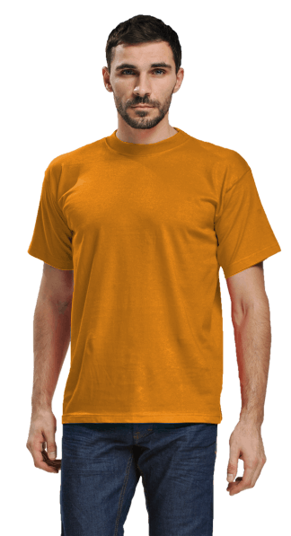 Футболка короткий рукав 160 г/м2, оранжевая – 1
