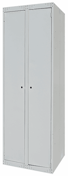 Шкаф металлический 2-х створчатый для спецодежды ШР(600) – 1