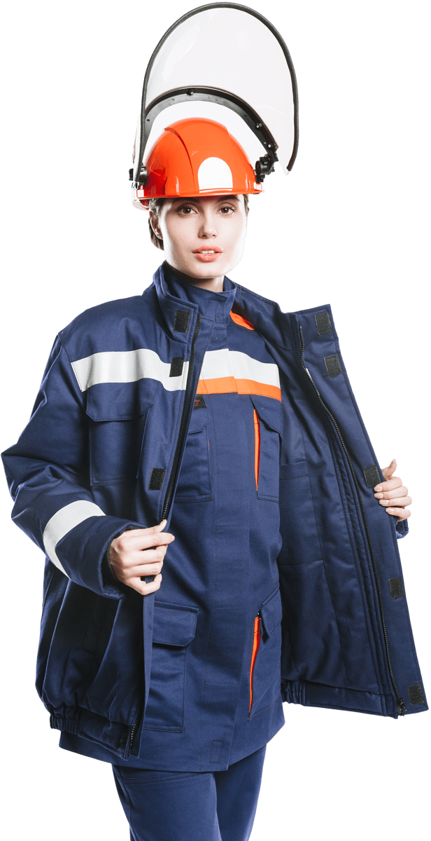 Куртка - накидка 52  кал/см2 из огнезащитной ткани WORKER – 1