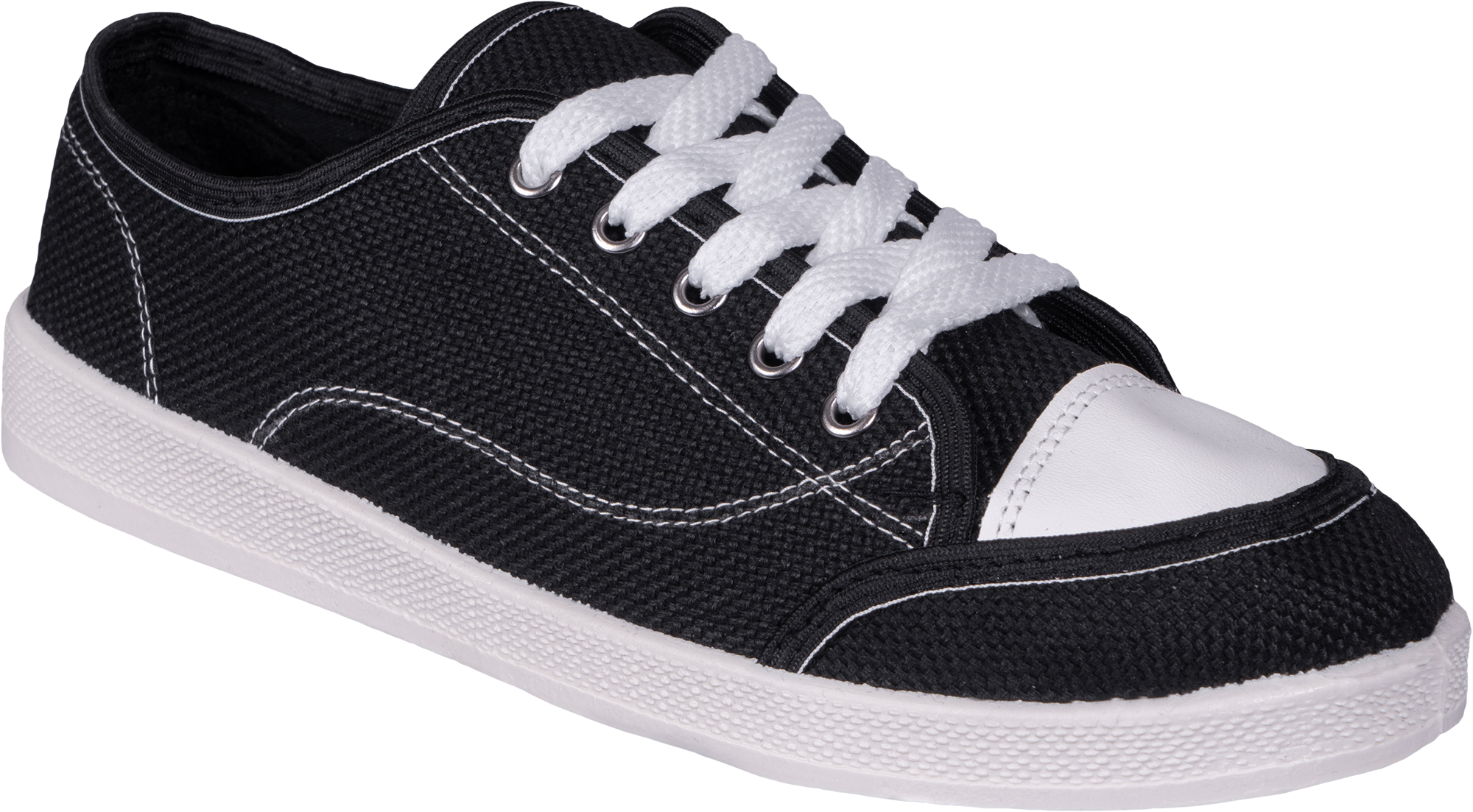 Туфли-Кеды, текстиль ПВХ – 1