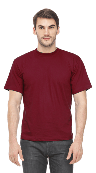 Футболка короткий рукав 160 г/м2, бордо – 1