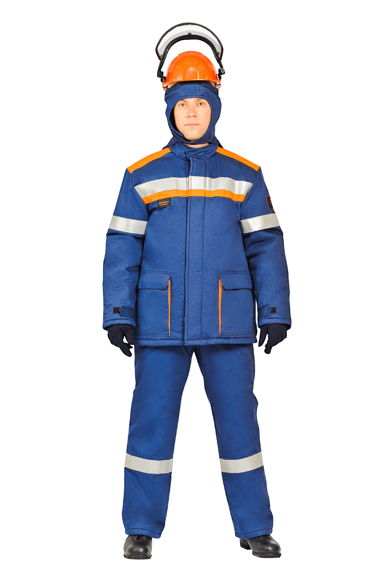 Костюм демисезонный 90 кал/см2 из огнезащитной ткани WORKER,(Куртка+брюки) – 1
