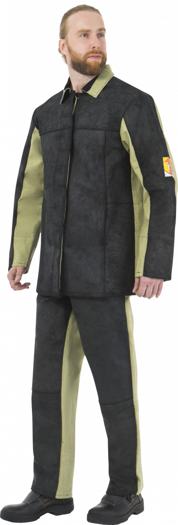 Костюм сварщика комбинированный спилок/брезент, 2.6 – 1