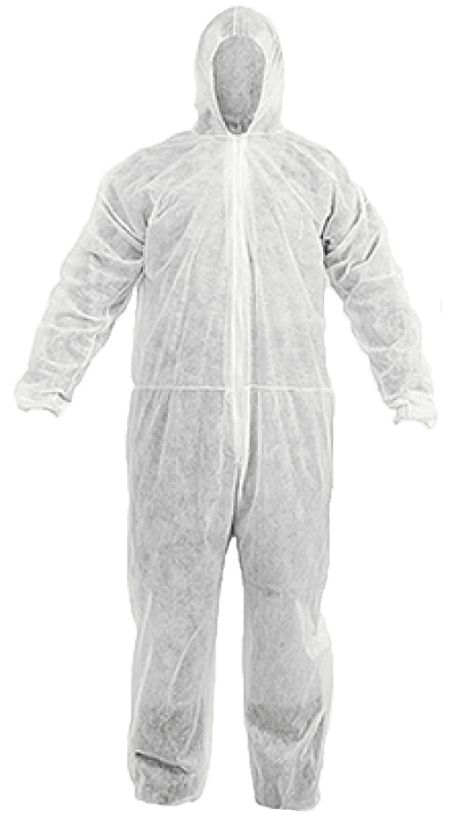 Комбинезон одноразовый, спанбонд 35 гр./м² – 1