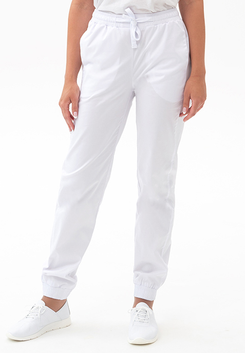 Брюки ДЖУЛИЯ, белые – 1