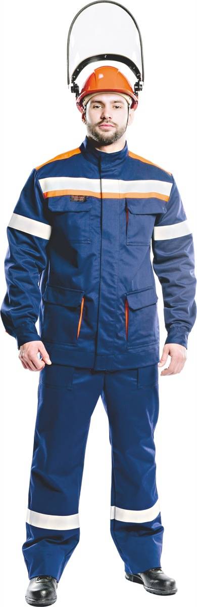 Костюм 14 кал/см2 из огнезащитной ткани WORKER,(Куртка+брюки) – 1