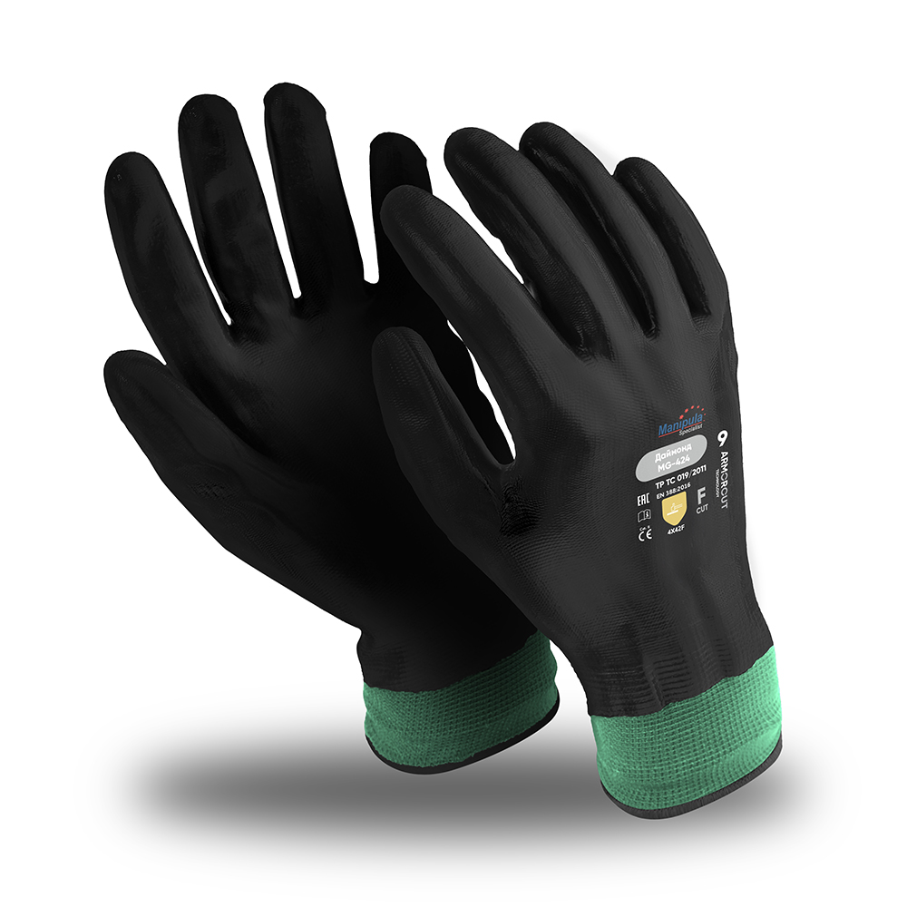 Перчатки ДАЙМОНД (MG-424), Armorcut Technology, нитрил полный, оверлок – 1