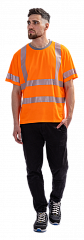 Футболка короткий рукав (СФ-3), Со - 2-й класс защиты, флуоресцентный оранжевый
