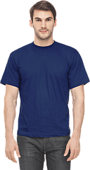 Футболка короткий рукав 160 г/м2, т/синяя