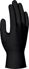 Перчатки нитриловые, без пудры черные