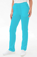 Брюки, бирюзовые