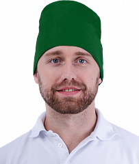 Шапочка ХИРУРГА, тк.смесовая, зеленая