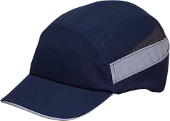 Каскетка РОСОМЗ™ RZ BIOT CAP (92218) синяя, длина козырька 55 мм, светоотражающие полосы