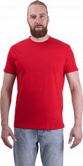 Футболка короткий рукав 160 г/м2, красная