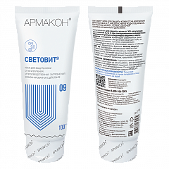Крем СВЕТОВИТ от УФ-излучений диапазонов А В С (SPF30) 100 мл, (1358)