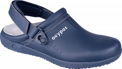 Полуботинки (тип сабо) REMY (РЕМИ) мужские кожаные ЭВА/резина (синие/NAV)