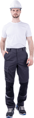 Брюки ТУРБО SAFETY летние, т.серый-черный