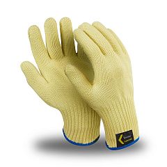 Перчатки АРАМАКС (TG-601), Kevlar®, без покрытия, до 250 °С, оверлок, цвет желтый