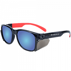 Очки РОСОМЗ™ О80 ЗЕБРА (18074-03) поляризационные зеркально-голубые