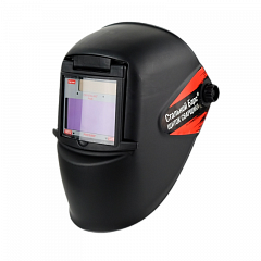 Маска сварщика РОСОМЗ™ НН8 СТАЛЬНОЙ БАРС CRYSTALINE (51865) с откидным светофильтром