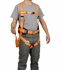 Привязь СПР-03 аА, строп лента с амортизатором