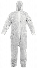 Комбинезон одноразовый, спанбонд 35 гр./м²