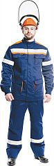 Костюм 14 кал/см2 из огнезащитной ткани WORKER,(Куртка+брюки)