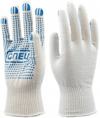 Перчатки х/б с ПВХ СПЕЦ 13-й КЛАСС,48 гр