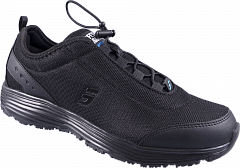 Полуботинки (тип туфли) JAMES (ДЖАМЕС) текстиль, мужские, ЭВА/резина (черные/BLK)