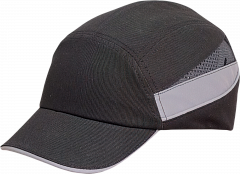 Каскетка РОСОМЗ™ RZ BIOT CAP (92220) черная, светоотражающие полосы