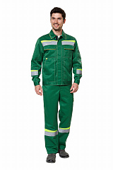Костюм 'Комфорт 2' зеленый/неоновый