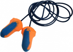 Беруши РОСОМЗ™ БЛОКЕР ДЕТЕКТОР (63616) 33дБ с кордом