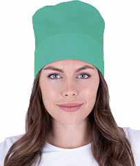 Шапочка ХИРУРГА, тк.смесовая, светло- зеленая