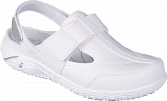 Полуботинки (тип сабо) ALIZA (АЛИЗА), женские, иск кожа/лайкра ЭВА/резина (белый/WHT)