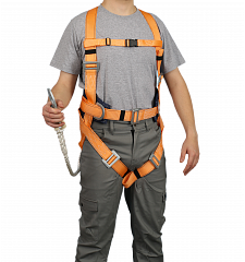 Привязь СПР-03 аВ, строп канат с амортизатором