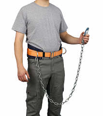 Привязь УПР-01 Г, безлямочная, строп цепь